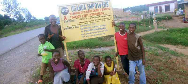 Uganda Empowers Sign Post